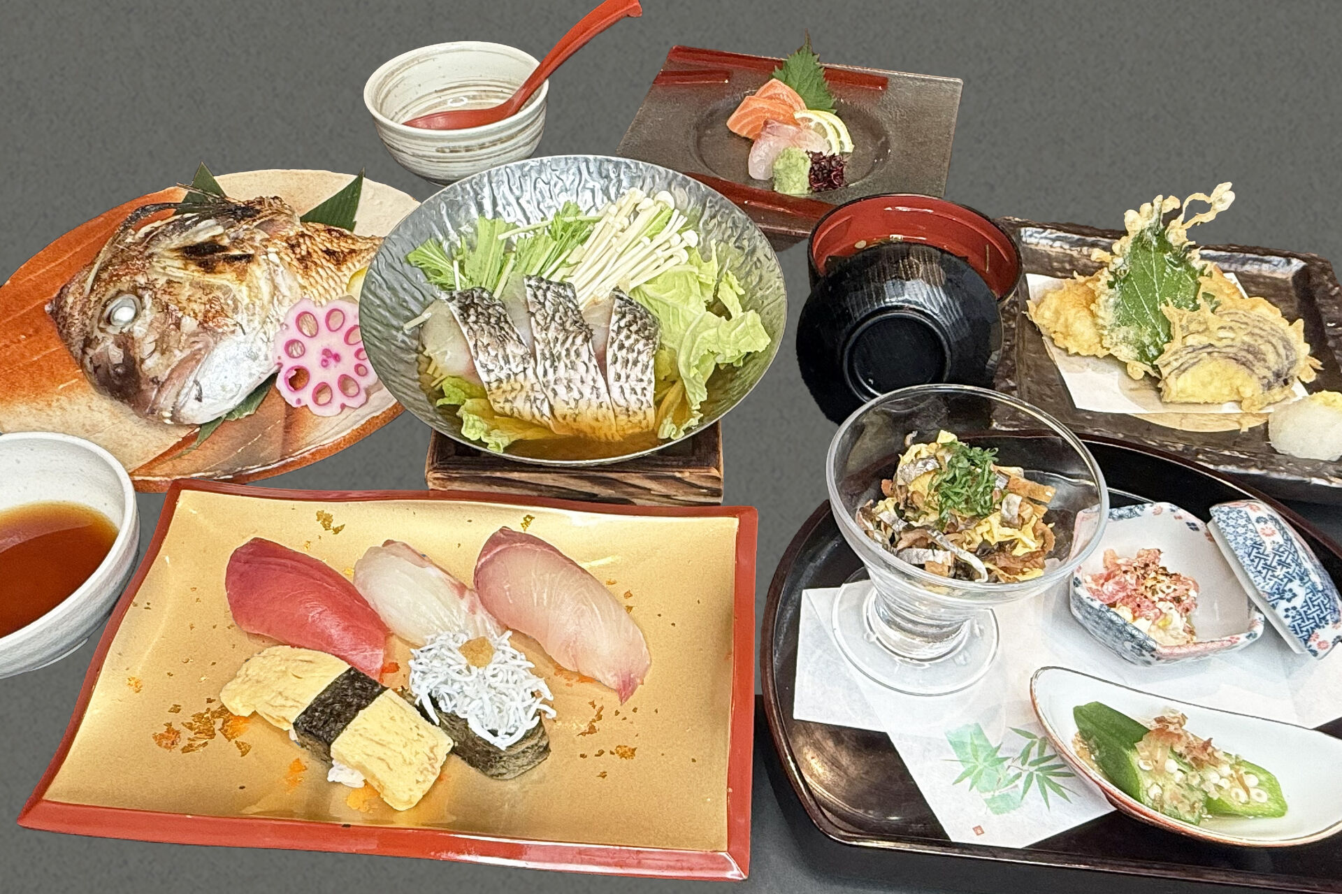 【7月8月限定/夏の恵みを味わう 木洩日コース】全7品
