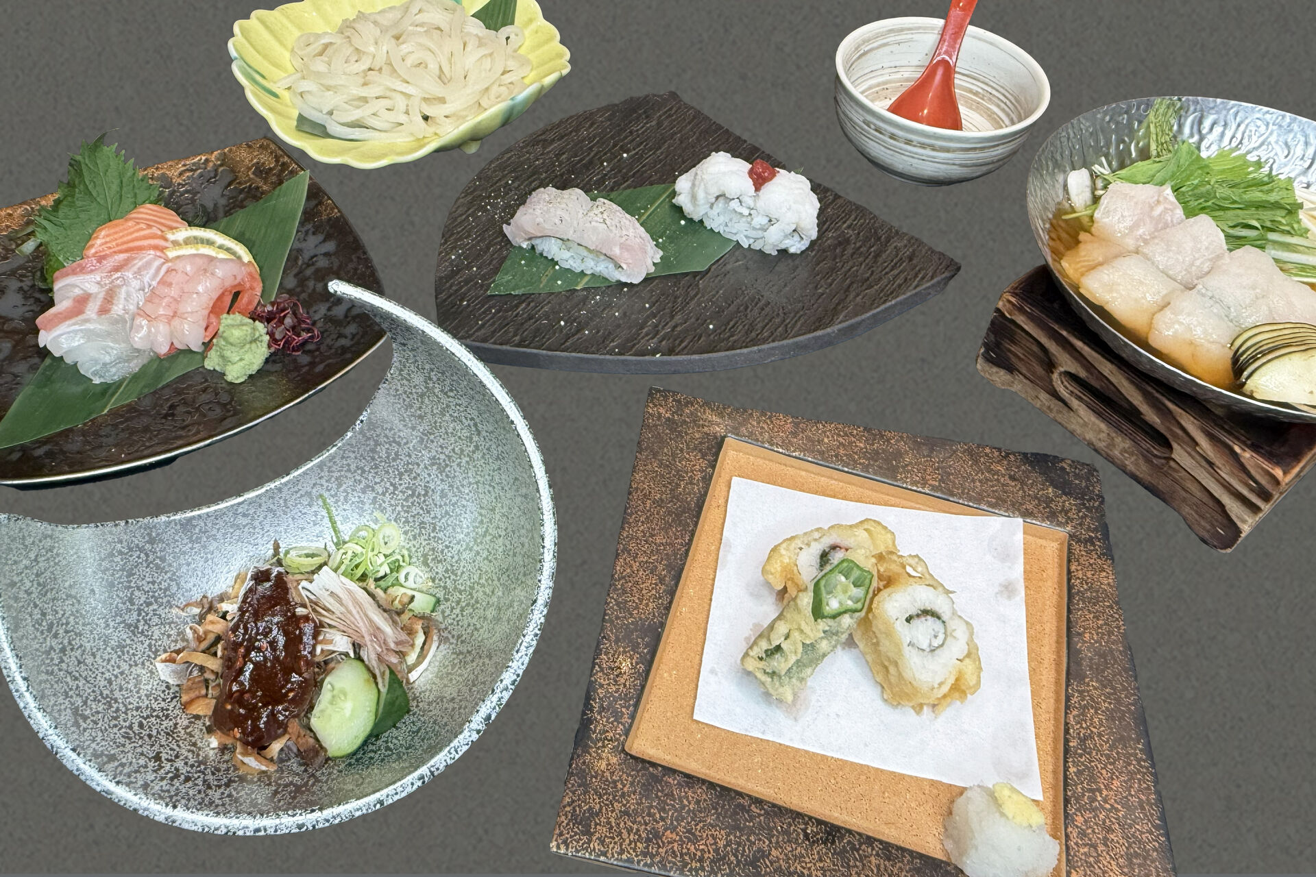 【7月8月限定/鱧を尽くす特別会席 鱧食べ尽くしコース】全6品